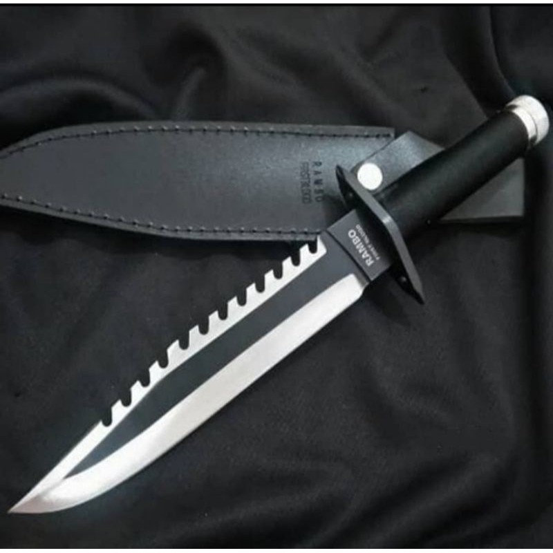 PISAU BUSHCRAFT SURVIVAL RAMBO 1