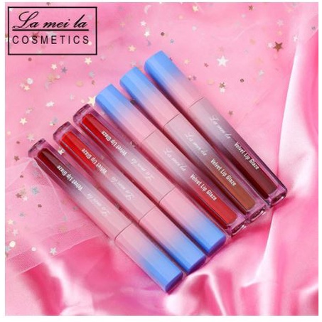 LM 1011-Lameila Lipstick Lip Glaze Velvet Lasting Moisturizing Liquid Lipstick Waterproof Moisturizing