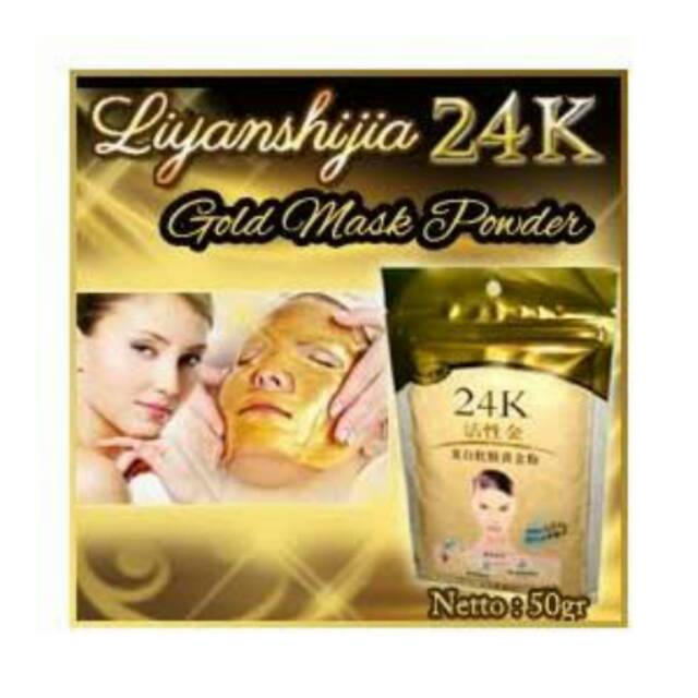 MASKER BUBUK EMAS / MASK GOLD 24K