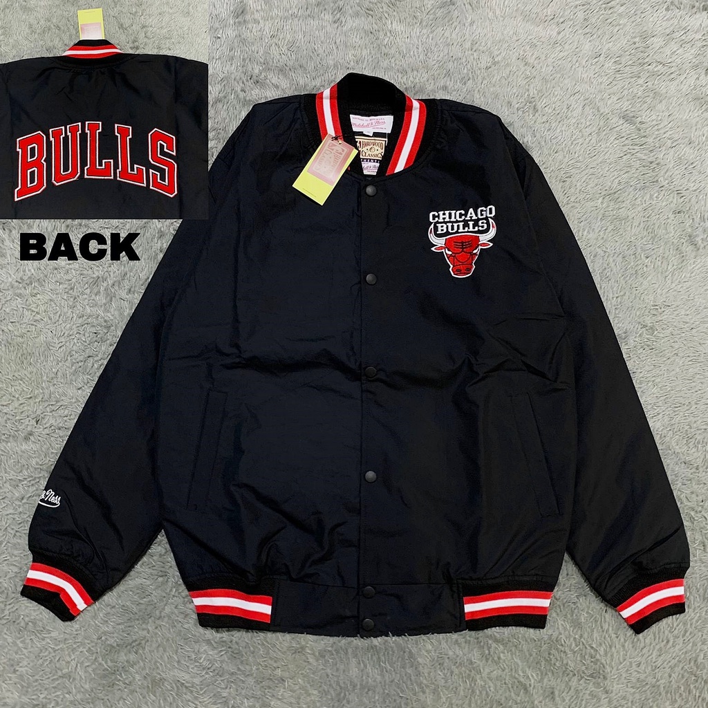 VARSITY JACKET BASEBALL NBA CHICAGO BULLS FULLTAG LABEL