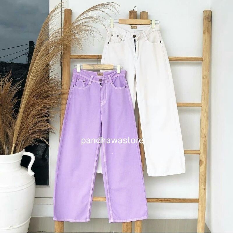 CELANA JEANS DENIM WANITA//CELANA PANJANG//CELANA BOYFREIND WANITA//KULOTJEANS WANITA HIGHT WAIST//CELANA KULOT JEANS  WANITA PUTIH//JINS DENIM HIGHWAIST CEWEK//CULLOTE CEWEK CUTBRAY KOREAN STYLE