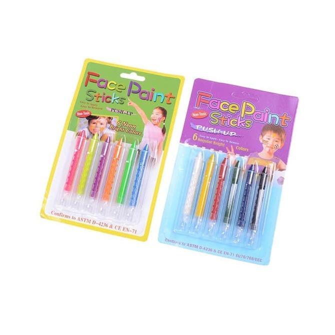 

Cuci Gudang Awal Tahun Face painting sticks, aman untuk kulit anak Cuci Gudang Awal Tahun