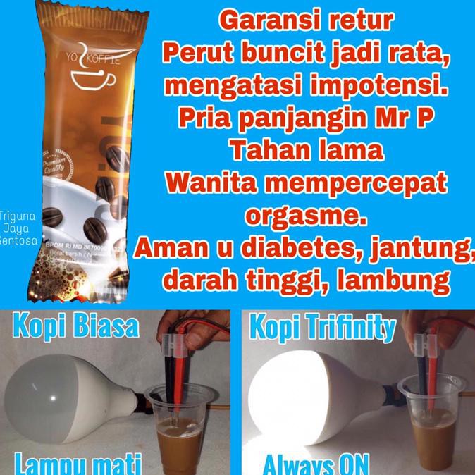 (READY COD) Kopi herbal jantan laki pria kuat stamina tongkat ali joss diet sehat TERPERCAYA