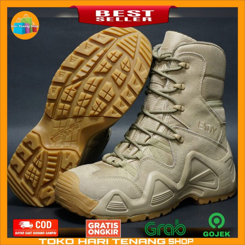 SEPATU BOOTS ESDY L0WA COKLAT/SEPATU BOOTS TACTICAL/SEPATU ESDY IMPORT