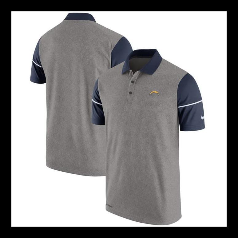 BARU ORIGINAL NIKE NFL FOOTBALL POLO SHIRT KAOS KERAH JERSEY PRIA MURAH USA - HITAM, M KAOS POLO