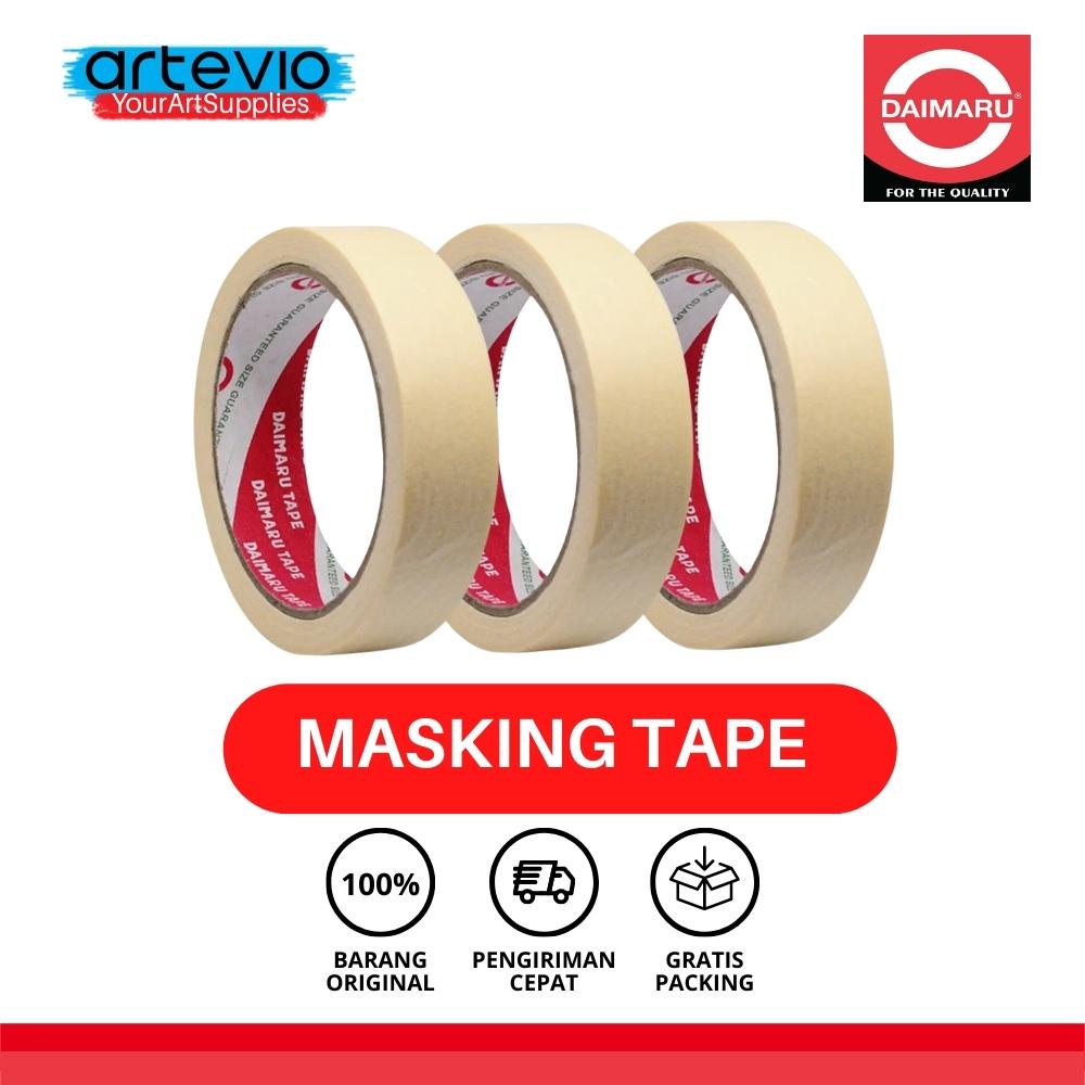 

Lakban Kertas / Masking Tape / Drawing Masking Tape Daimaru - 1 inch