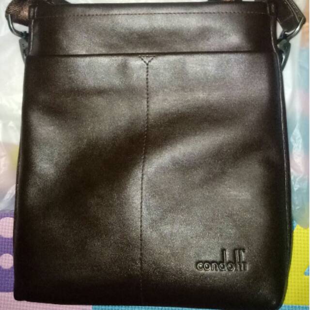 Tas selempang condotti original authentic kulit asli