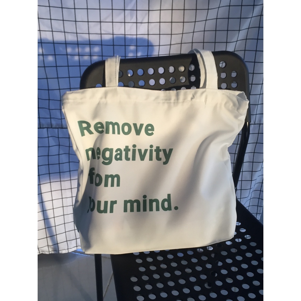 Totebag Remove Negativity