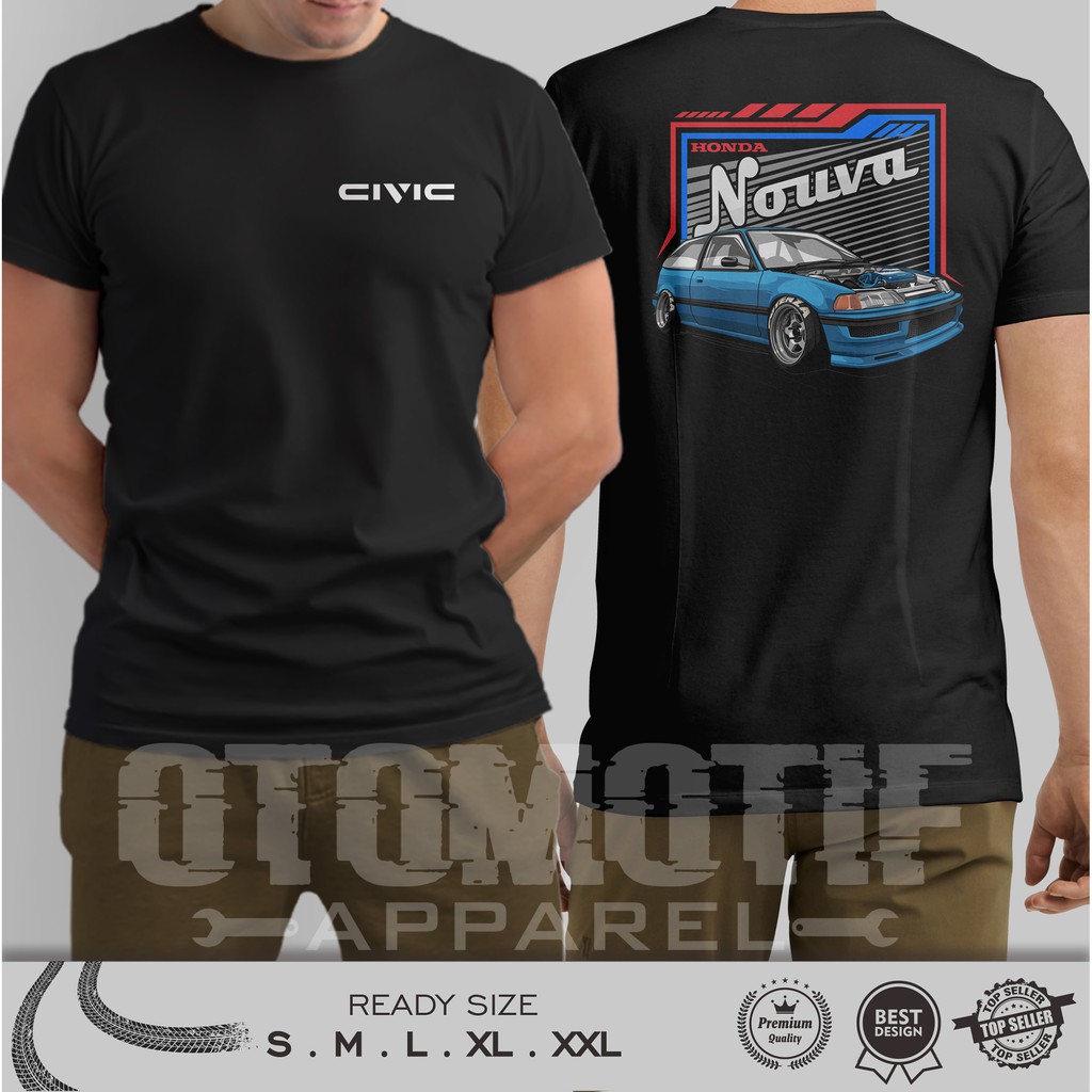 KAOS OTOMOTIF CIVIC NOUVA RACING JDM SERIES 05