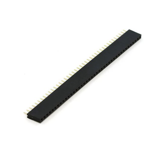 Female Header 1x40 Gold 40p 40 Pin Single Row 0.1&quot; 2.54mm TOP Quality