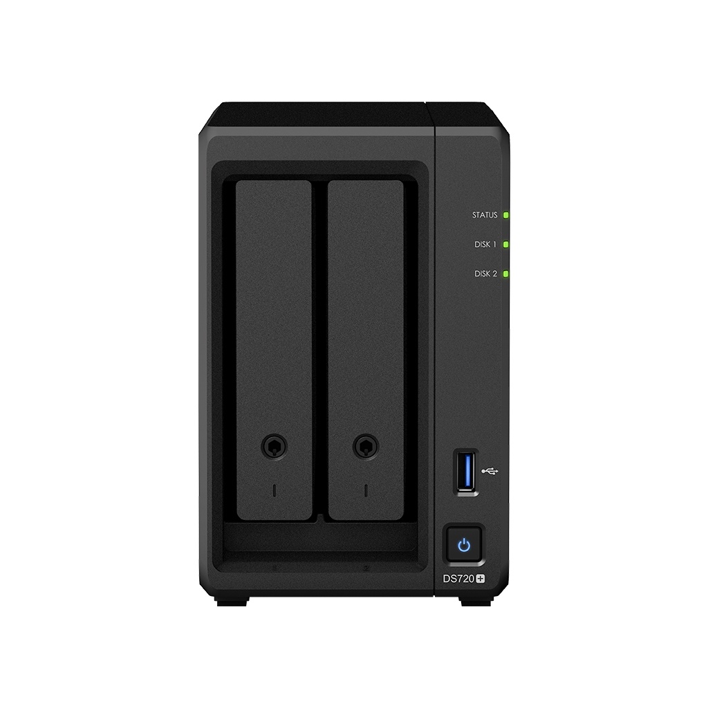 Synology DiskStation DS720+ 2 GB RAM 2-BAY Intel Celeron Quad Core