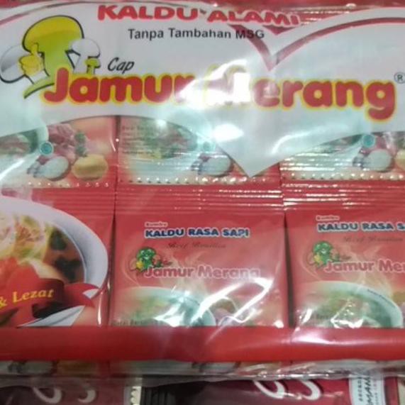 

JU7♤ Kaldu Alami Jamur Merang 30 x 3 gr Barang Baru