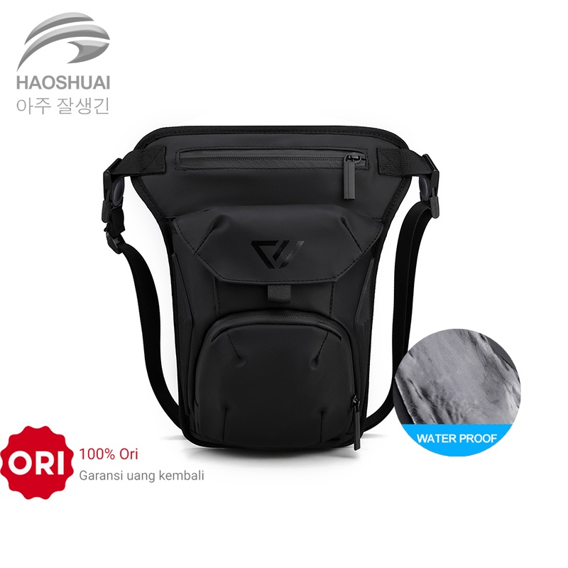 HAOSHUAI 321 Tas Selempang Pria Waistbag Pria Waterproof WATCHKITE WKOS