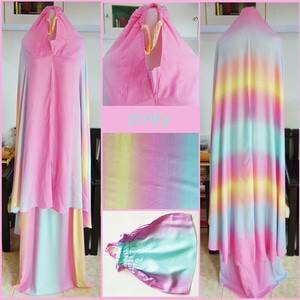 Mukena Pelangi Motif Random Tidak Bisa Pilih Warna