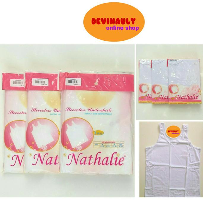 GROSIR (3PCS) SINGLET WANITA DEWASA NATHALIE NTA-008