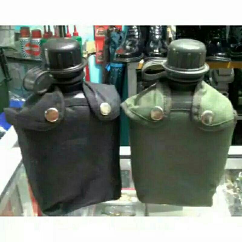 Veples/Botol Air Minum Hijau TNI Original