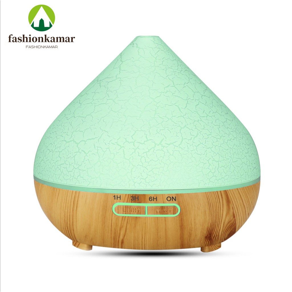 Humidifier Air 400ML Aromaterapi Difuser Model Pecah Dengan Remote (TIDAK FREE OIL)-3