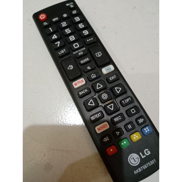 REMOT REMOT TV LG LED/LCD AKB75675301 ORIGINAL