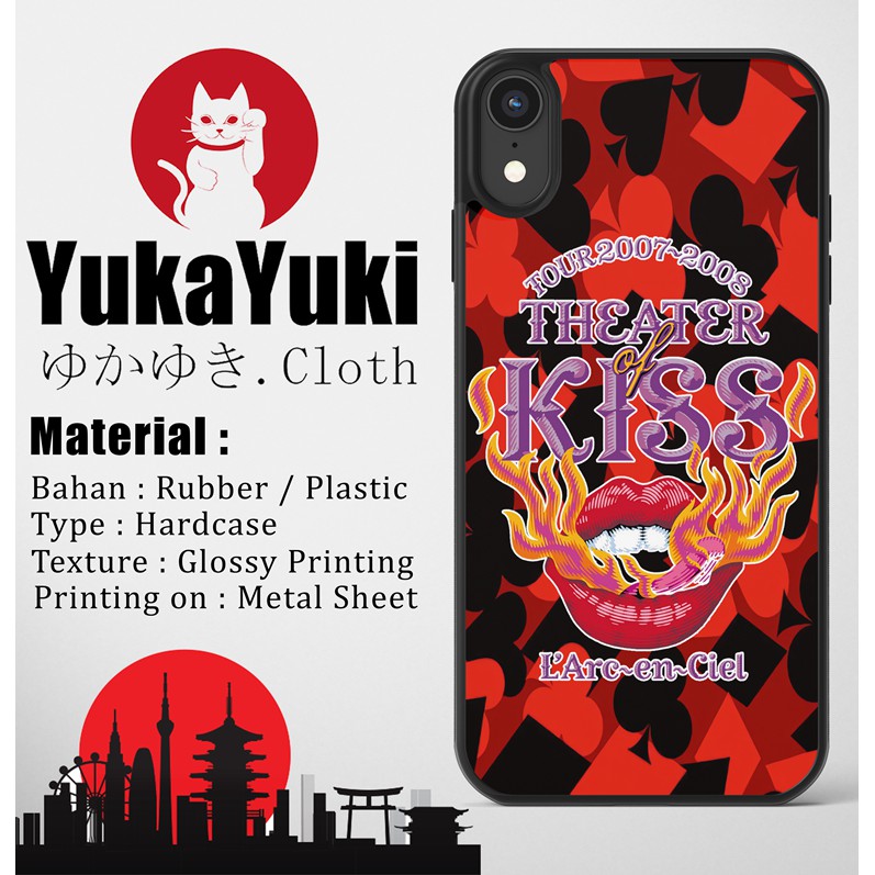Case 2D L arc en ciel - Theater Of Kiss Logo ( Untuk Semua Type HP )