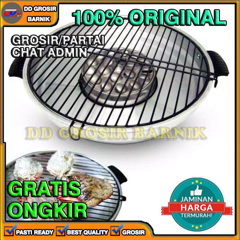 [DGB] HAPPY GRILL PEMANGGAN BBQ SOSIS PANGGANGAN PUTAR