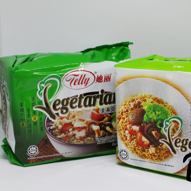 

Terlaris# Telly Vegetarian Instant Noodle (Mi Kuah)