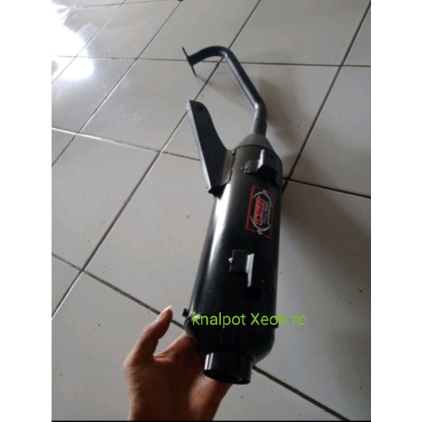 knalpot Xeon rc bobokan CSR recing hitam