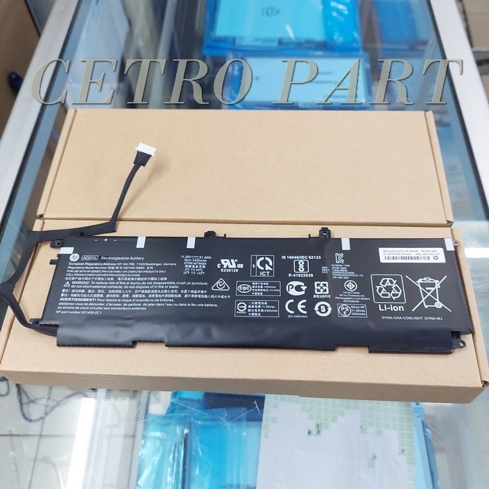 Baterai Batre Model AD03XL Laptop HP Envy 13-AD002NG 13-AD100TX 13-AD101TX -HRCB