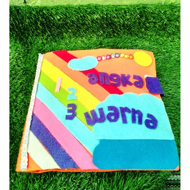 Busy Book Angka / Busy Book Warna