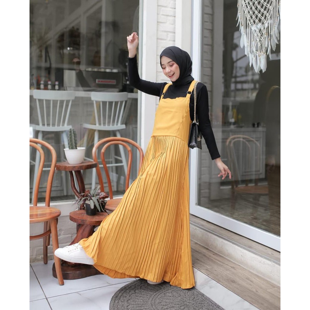 1 KG MUAT 4 PCS || ELLE OVERALL / OVERALL POLOS MOSCREPE PREMIUM