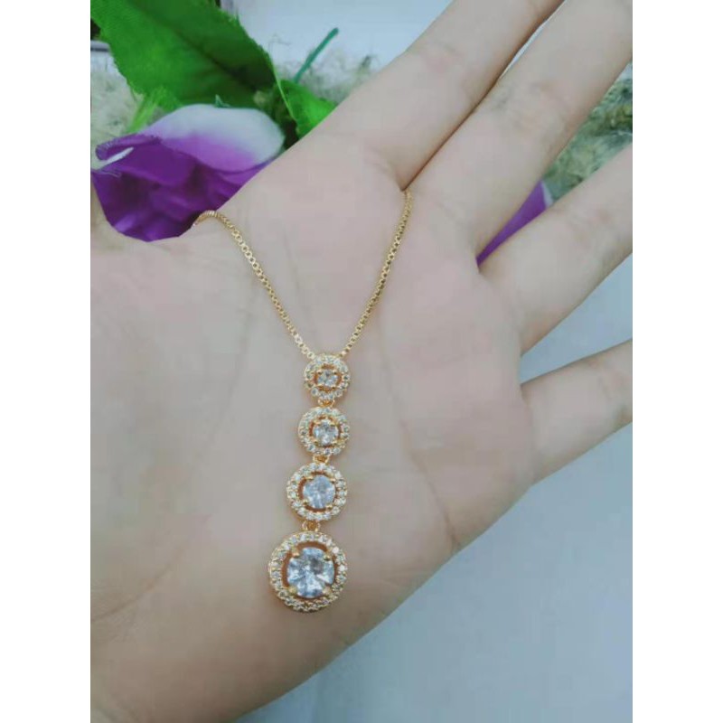 Xuping kalung &amp; liontin susun 034