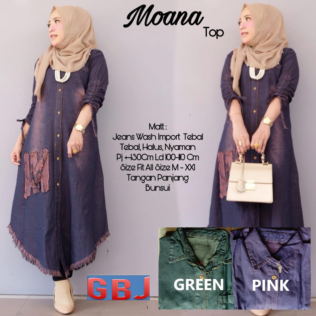 ORI MOANA TOP /TUNIK MOANA / HILDA LONG TUNIK VINI TUNIK BR