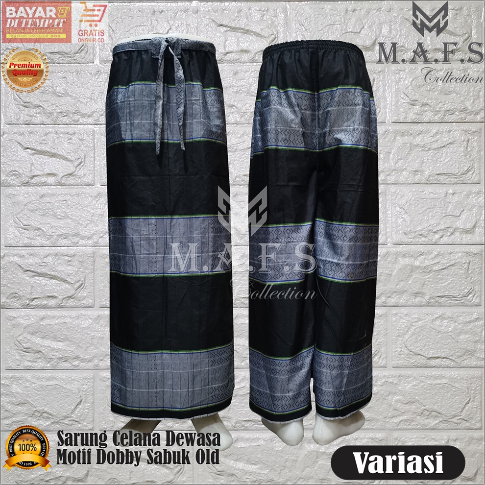 SARUNG CELANA DEWASA &amp; ANAK CELANA SARUNG POLOS MOTIF DOBBY SABUK OLD NEW