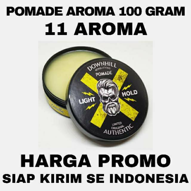 Downhill Pomade Oilbased  besar 100gram aroma grosir murah 11 Aroma