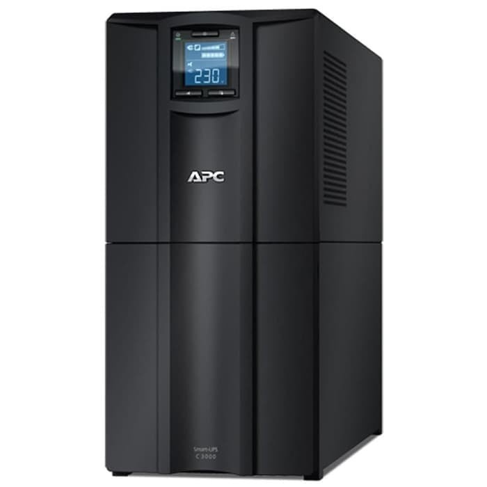 APC SMC3000I Smart-UPS C 3000VA LCD 230V - UPS Tower dengan Kapasitas 2100W