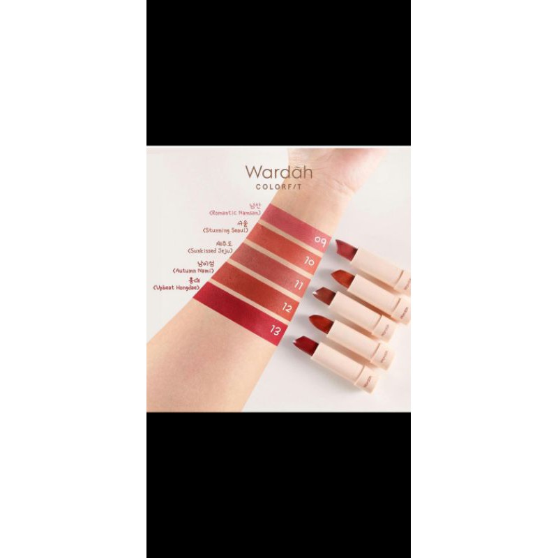 Wardah Colorfit Ultralight Matte Lipstik. Korean edition