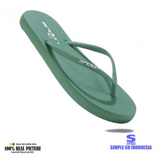 Ando Nice - Sandal rumah karet tali jepit wanita original | Sendal japit cewek perempuan lentur model flip flop tahan air cocok untuk ke pantai 36-40