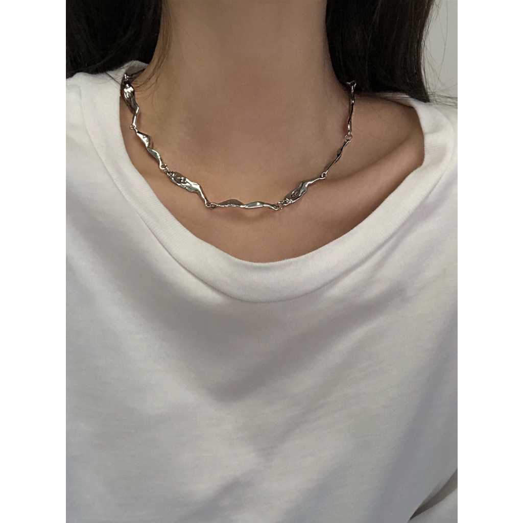 Necklace Accessories Hip Hop Light Luxury Clavicle Chain Simple