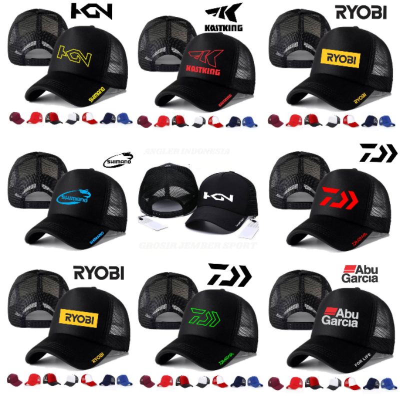 Topi jaring topi mancing topi gowes topi laut topi harga ekonomis