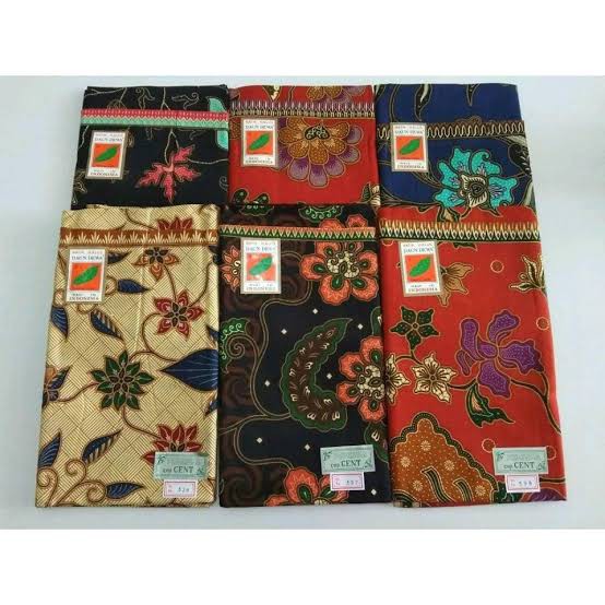 Kain Batik Jarik /Samping/Kebat Pekalongan Premium Cap Daun Dewa