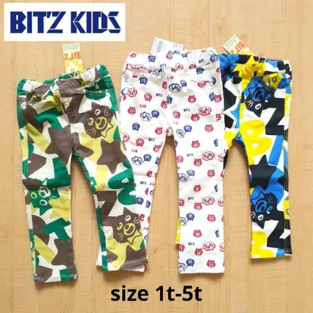  CELANA  PANJANG  ANAK BITZ KIDS TEBAL ORIGINAL  BRANDED JEANS 