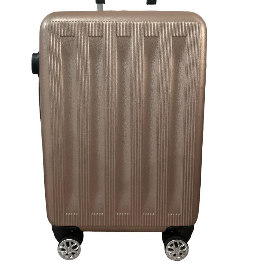 Terjangkau - Koper 20 inch PolyCarbonate Fiber Motif Koper Mungil Kabin Koper Umroh Travel Bag Koper