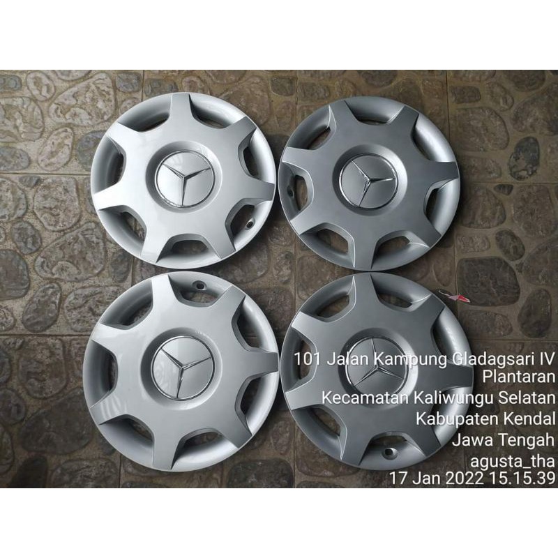 wildop/ weldop/wheldoop/tutup velg /dop merci ring 16 bisa untuk hiace premio