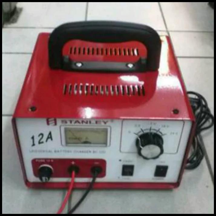 Battery Charger Accu Mobil 12 A - Alat Cas Accu 12 A - Mesin Cas Aki