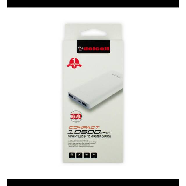 Powerbank Delcell Compact 10500 MAh