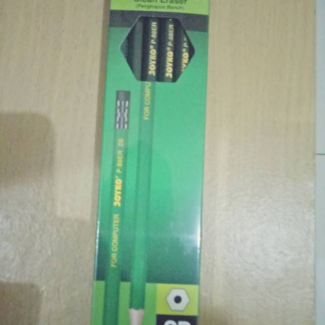 

Pencil 2B joyko hijau