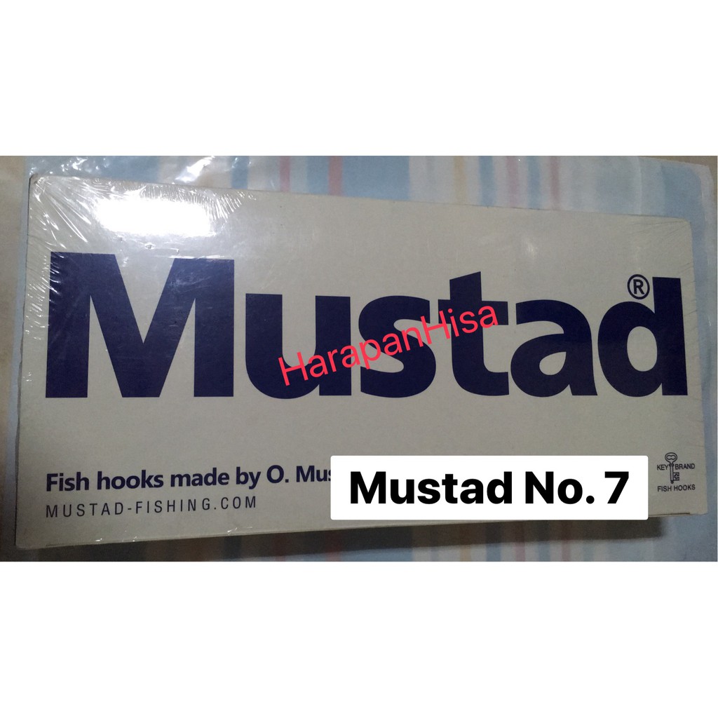 Mata Kail Pancing Mustad 2335 No. 7