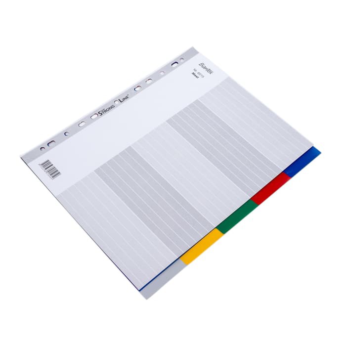 

Bantex A4 Maxi 5 Pages Divider PP #6015 00