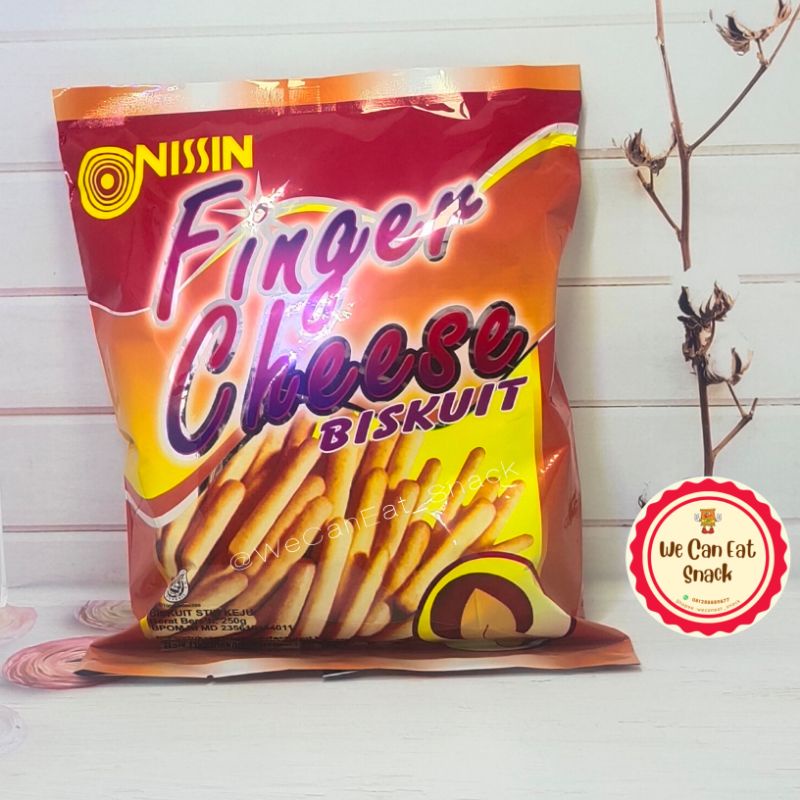 

Nissin Finger Cheese Stick Biskuit Stik 250gr