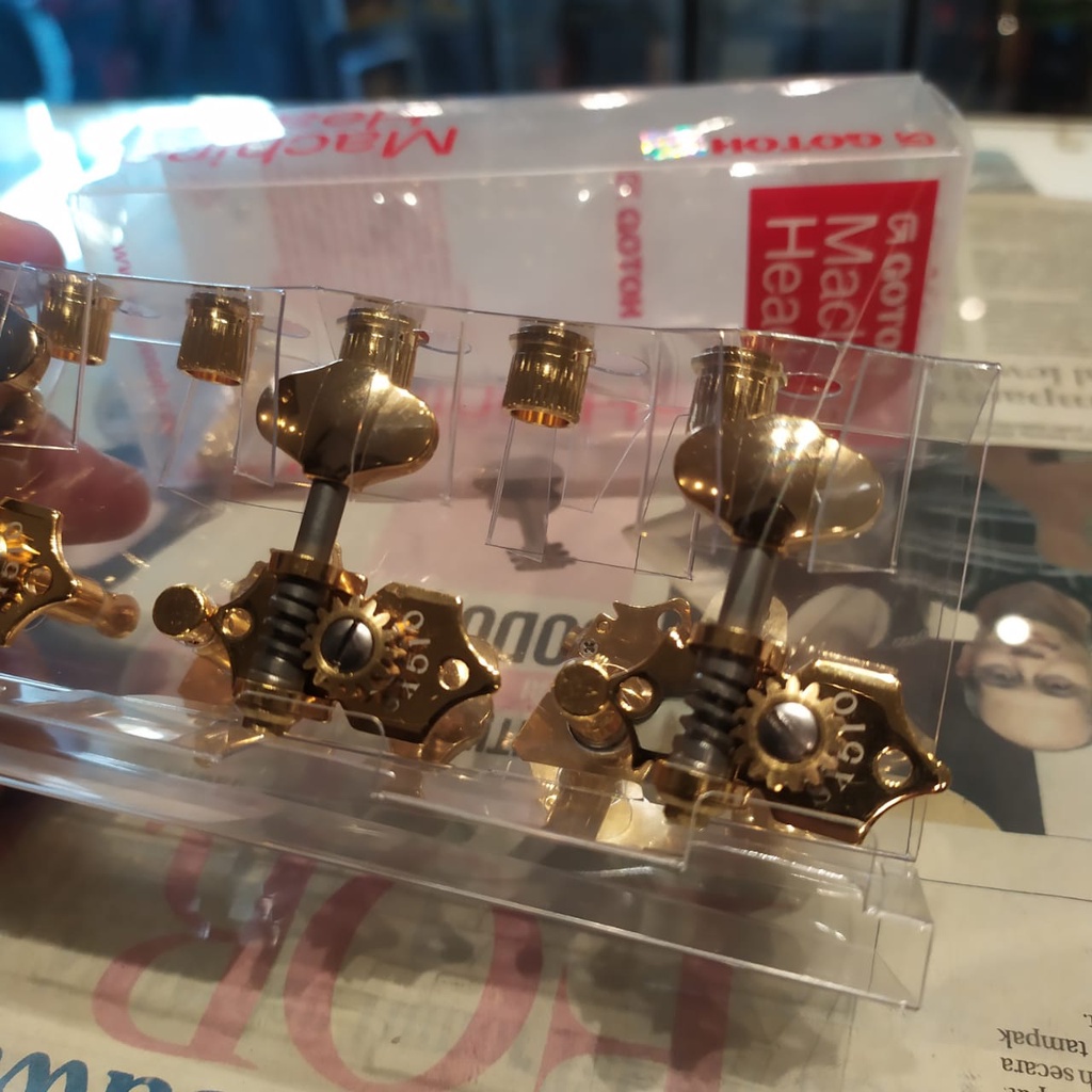 Gotoh Machine Head SXB510V 06M Gold L3 R3
