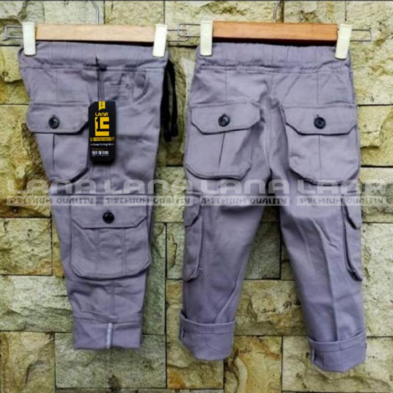 CELANA CARGO ANAK PANJANG BAHAN TWIL STREET MELAR 1-12 TAHUN